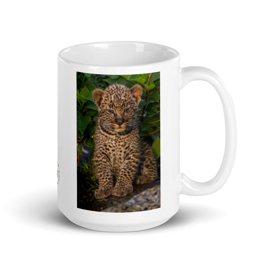 "Spotted Cub" Ceramic Mug – 15oz