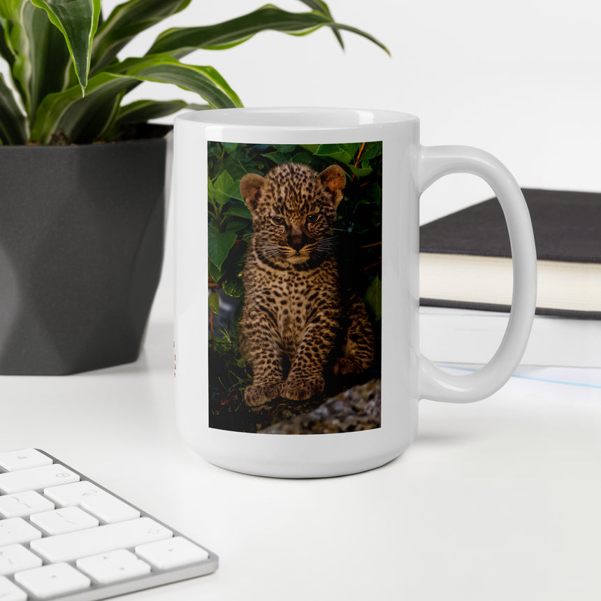 "Spotted Cub" Ceramic Mug – 11oz