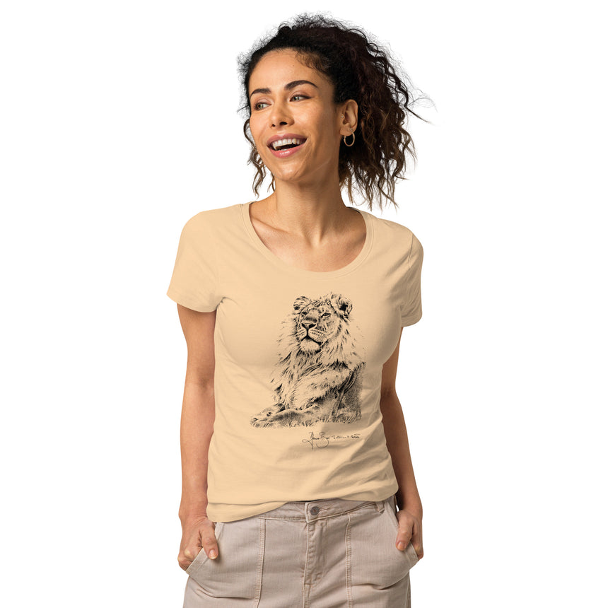 "Strength and Courage" Organic Cotton T-shirt – Women's